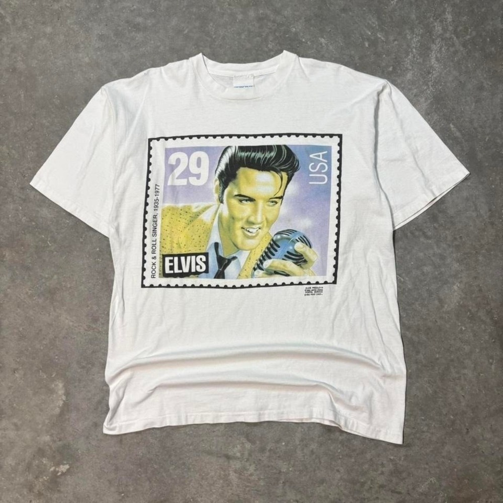 1992 Elvis Presley vintage cotton t-shirt #ElvisPresley